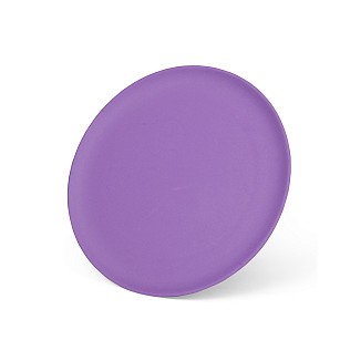 Плоская тарелка фиолетовая 28см