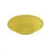 Тарелка 19x5см Глубокая, цвет Желтый (бамбуковое волокно)