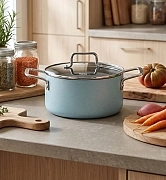 Мини кастрюля с антипригарным покрытием 18 cм / 2,16 л Mini chef