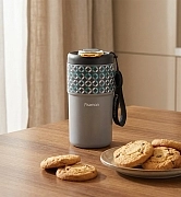 Термокружка с термодатчиком 410 мл (керамическое покрытие) арт. 19788