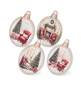 Подставки под горячее из пробкового дерева и доломита 4 шт / 10 см арт. 0160