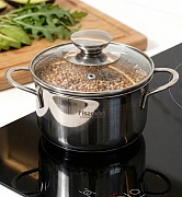 Мини-кастрюля из нержавеющей стали 14 см / 1,1 л Bambino