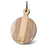Сервировочная доска с ручкой 38 x 28 x 2 см (акация) арт. 8040