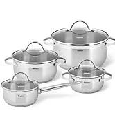 Набор посуды из нержавеющей стали 8 пр. Gabriela