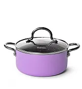 Кастрюля алюминиевая 18 см / 1,8 л Mini chef арт. 4259
