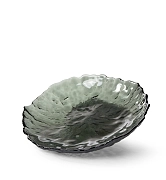 Блюдо сервировочное из цветного стекла 25 х 4,4 см арт. 16472