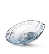 Глубокое сервировочное блюдо из стекла 36 х 24 х 8 см Alabastro