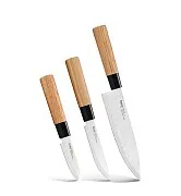 Набор 3-х ножей из нержавеющей стали Fujita