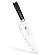 Поварской кухонный нож 20 см Kensei Musashi из дамасской стали