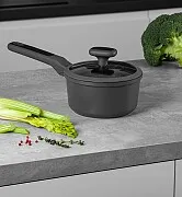 Ковш антипригарный из литого алюминия 16 см / 1,4 л Titanium pro