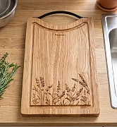 Доска разделочная из гевеи 32,5 х 20 см арт. 18076