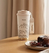 Термокружка с ремешком 520 мл из нержавеющей стали арт. 19785