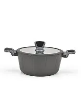 Кастрюля индукционная 24 см / 4,2 л с антипригарным покрытием Stella