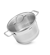 Кастрюля из нержавеющей стали 24 см / 5,25 л Tierno