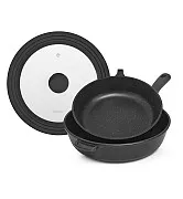 Сковороды со съемной ручкой 24 / 28 см Cook pro