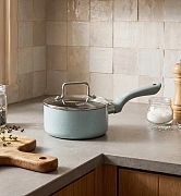 Мини ковш алюминиевый с покрытием 16 cм / 1,54 л Mini chef арт. 14399