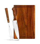 Набор для BBQ с разделочной доской 3 пр. из нержавеющей стали