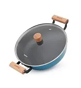 Сотейник 28 см / 4 л (эмалированный чугун) Seagreen