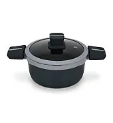 Кастрюля из литого алюминия 20 см / 2,5 л, индукция Luxuria