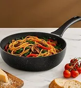 Глубокая сковорода 24 см для индукционных плит Jill (алюминий)