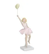 Статуэтка "Девочка с воздушным шариком" 23,5 см (полирезин)