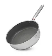 Сковорода из нержавейки 28 см Chef pro