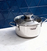 Мини кастрюля из нержавеющей стали 14 см / 0,9 л Bambino