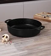 Жаровня из литого алюминия 3,5 л / 28 x 7,8 см Cook pro