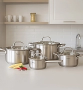 Набор посуды из нержавеющей стали 8 пр. Frederico