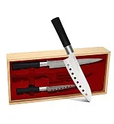 Набор 3-х кухонных ножей Minamino из японской нержавеющей стали