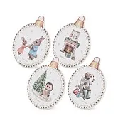 Подставки под горячее из пробкового дерева и доломита 4 шт / 10 см арт. 0159