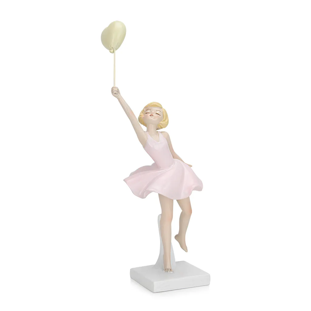 Статуэтка Девочка с воздушным шаром 23.5 см