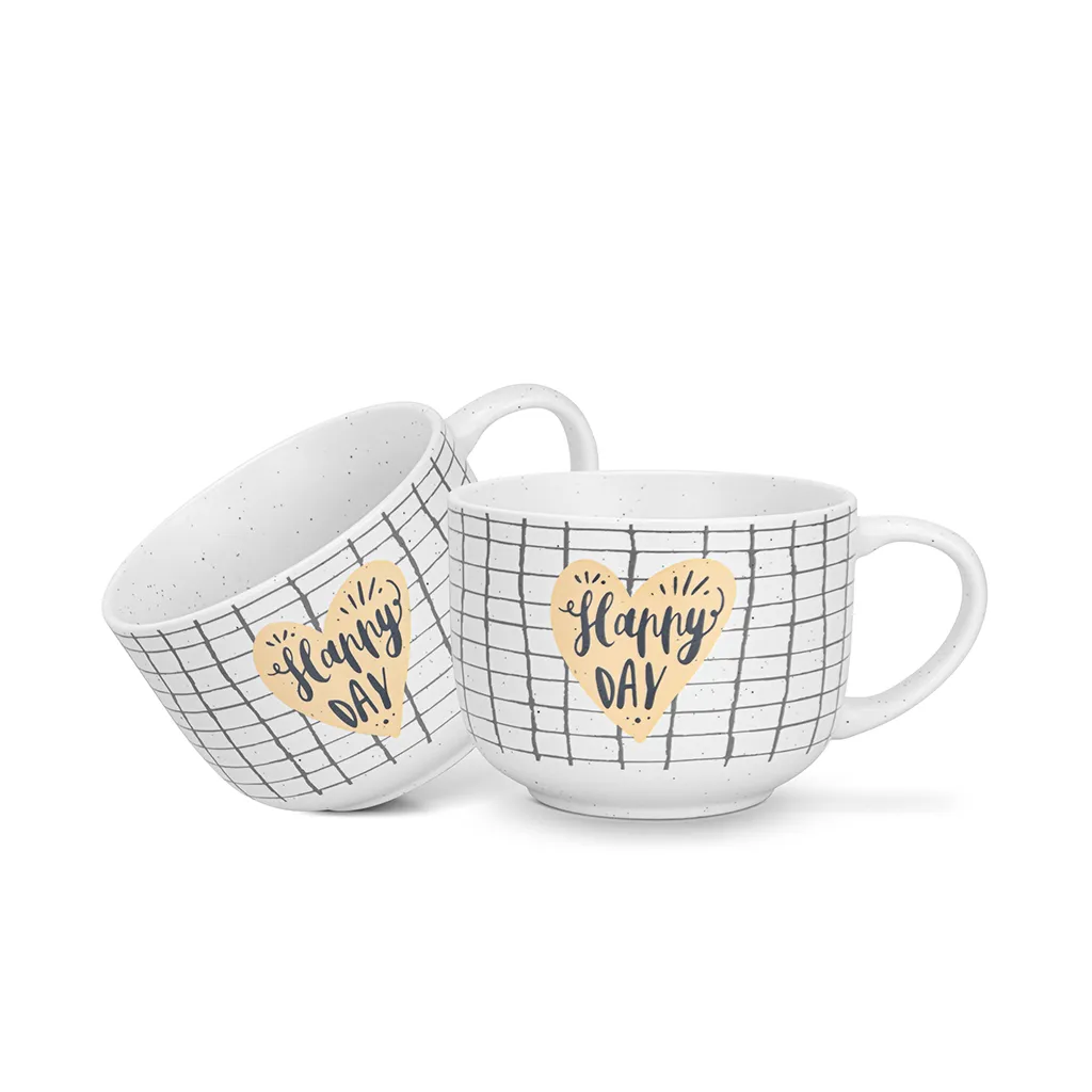 Набор кружек Happy Day 580 мл