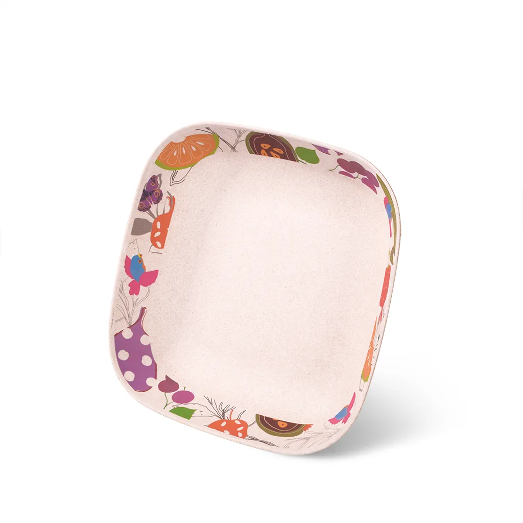 Глубокая тарелка из бамбука