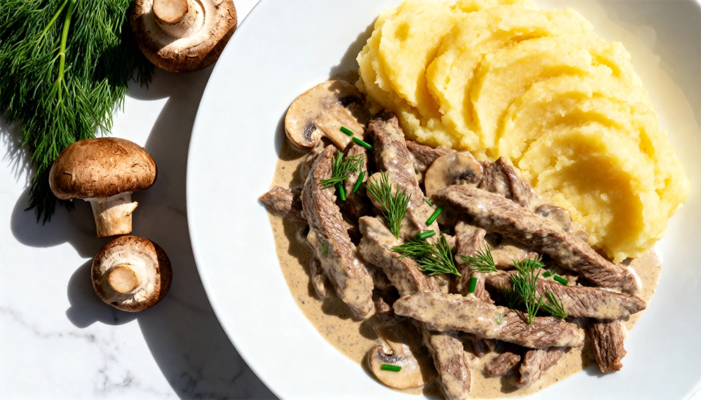 Бефстроганов классический