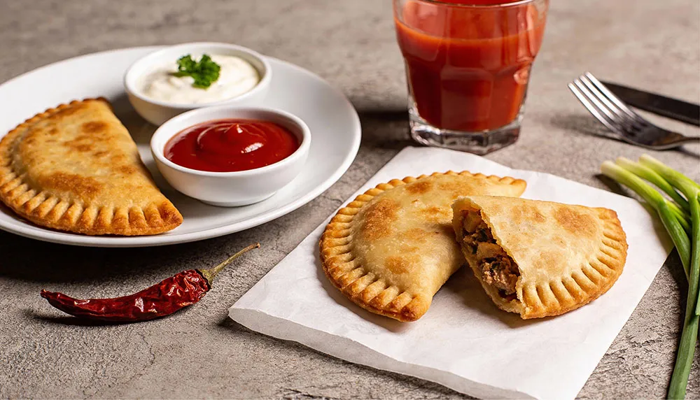 Чебуреки с мясом