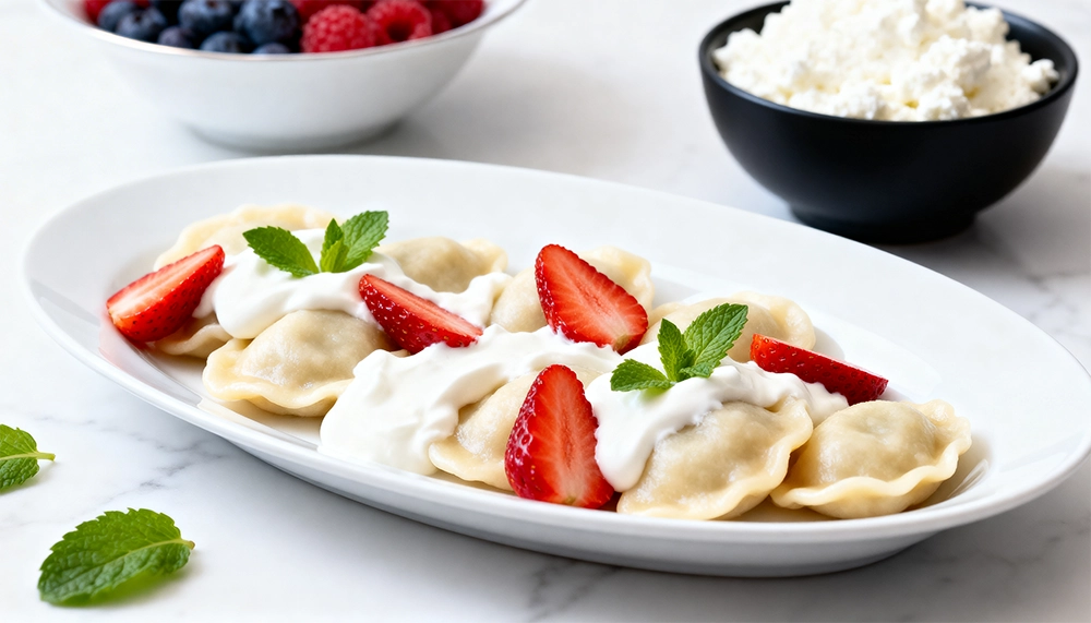 Домашние вареники рецепт