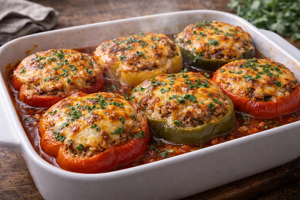 Фаршированные перцы рецепт