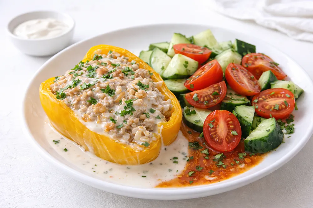 Фаршированные перцы с мясом