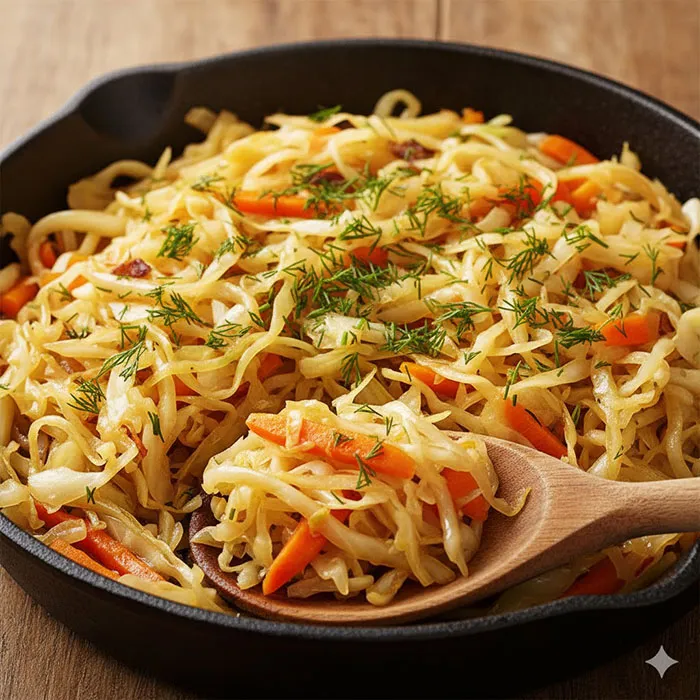 Идеальная жареная капуста