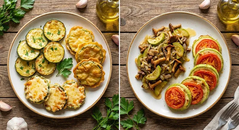 Кабачки на сковороде