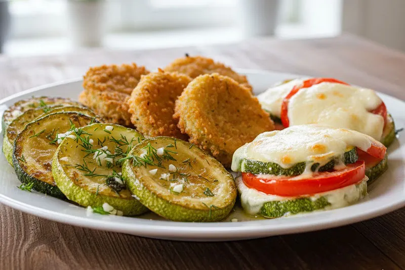 Кабачки на сковороде