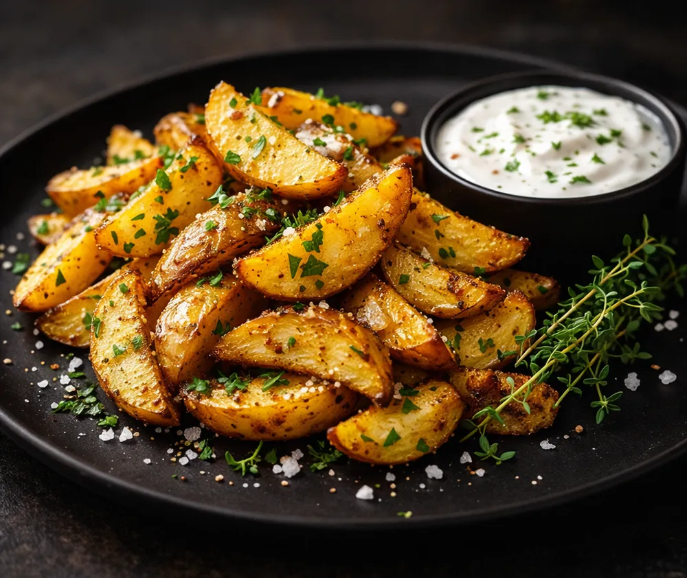 Картофель по деревенски классический