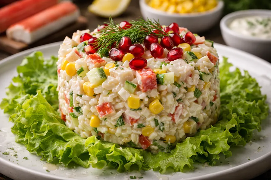 Крабовый салат