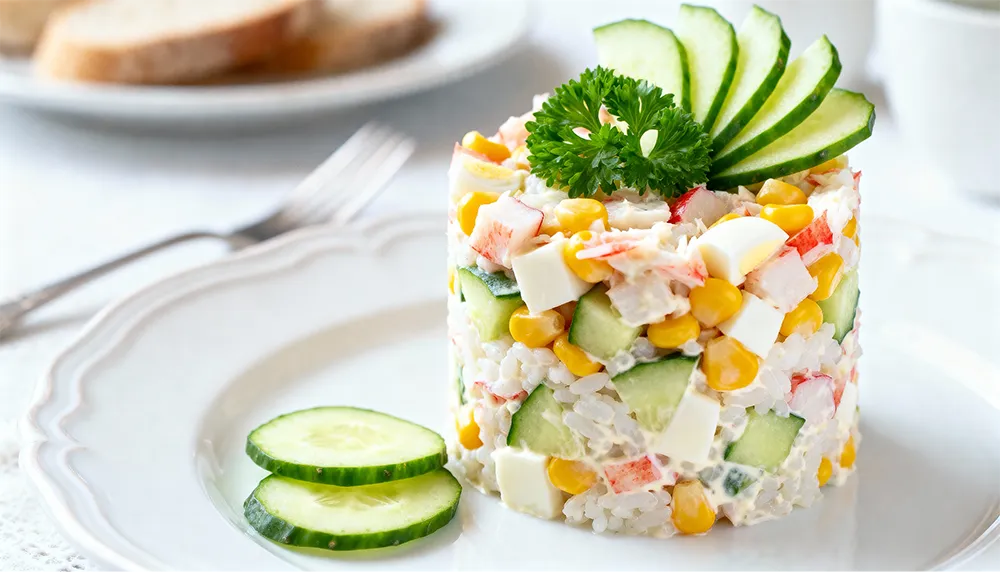 Крабовый салат рецепт