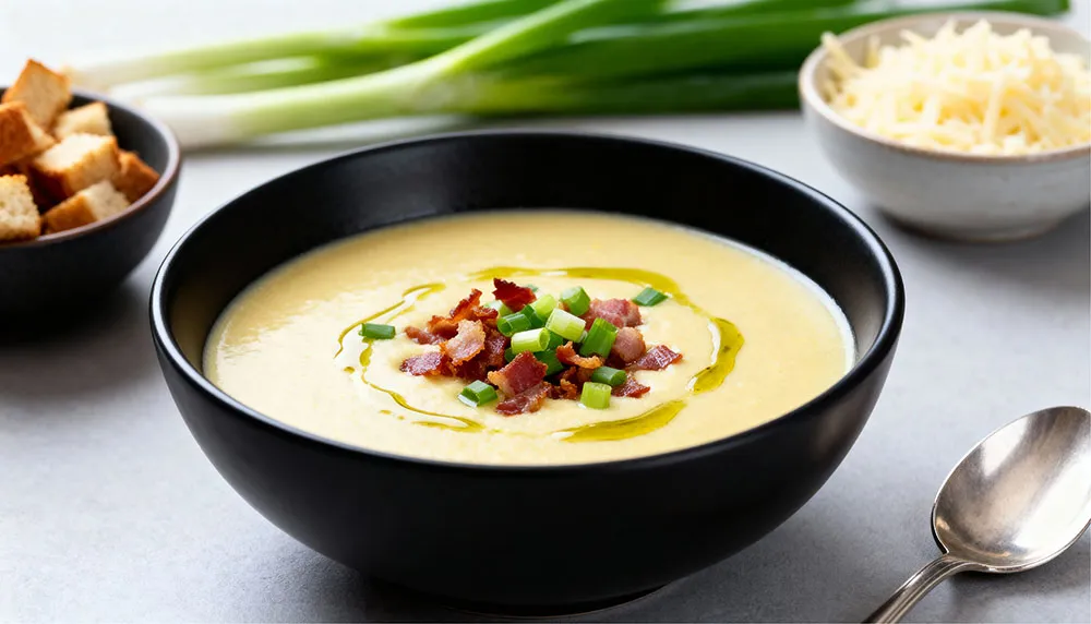 Кремовый сырный суп