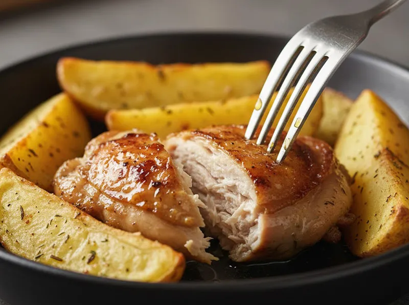 Курица с картошкой рецепт