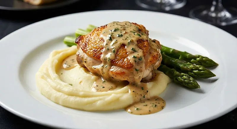 Курица в сливочном соусе