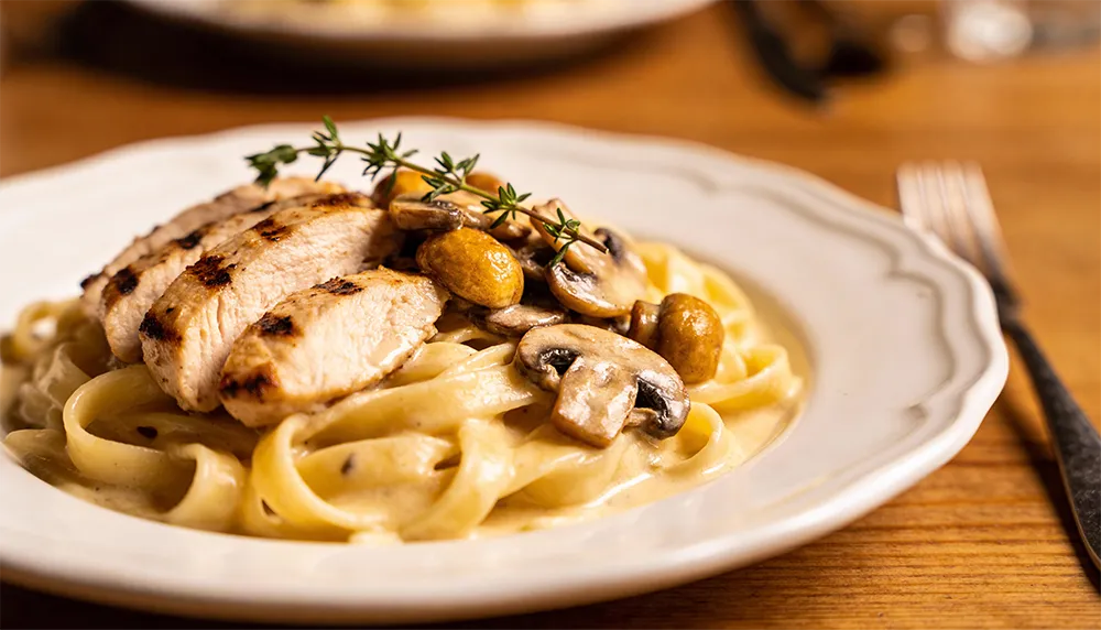 Курица в сливочном соусе рецепт