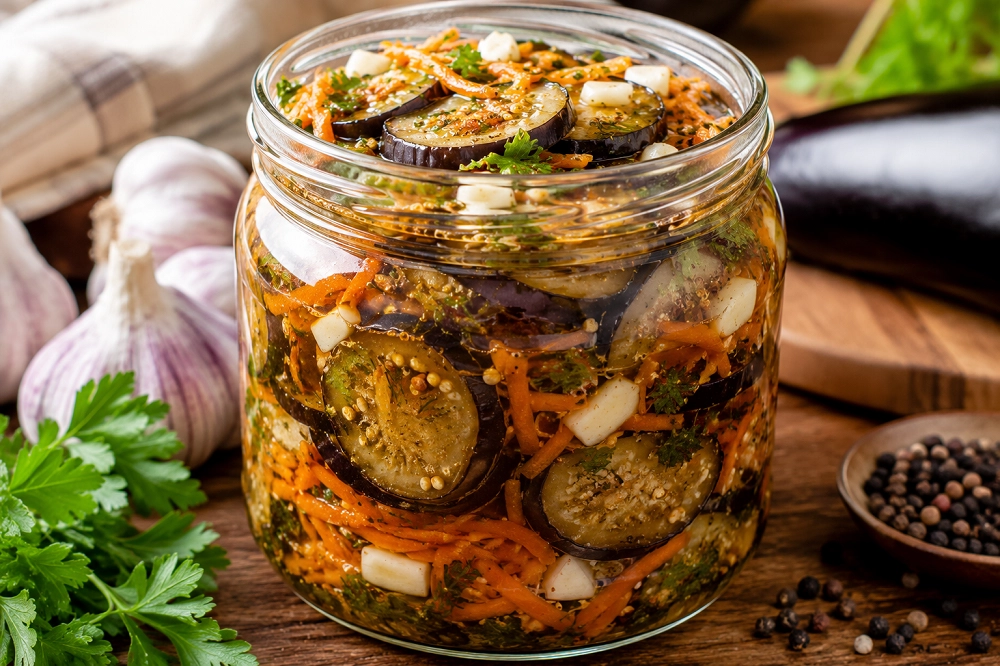 Маринованные баклажаны